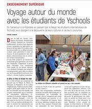 Voyage autour du monde avec les étudiants de Yschools