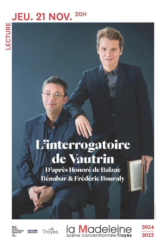 L'interrogatoire de Vautrin à La Madeleine