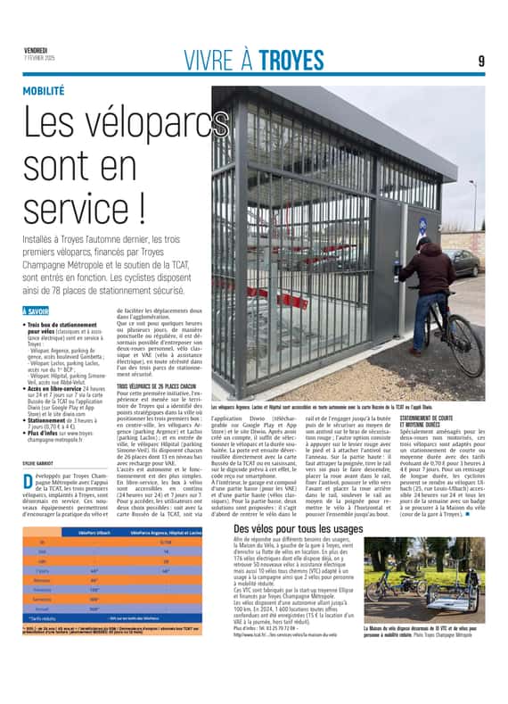 À Troyes, où remiser son vélo en toute sécurité ?