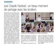 Just Classik Festival : un beau moment de partage