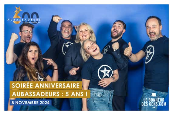 Toutes les photos du photocall de la soirée 5 ans & 600ème Aubassadeurs