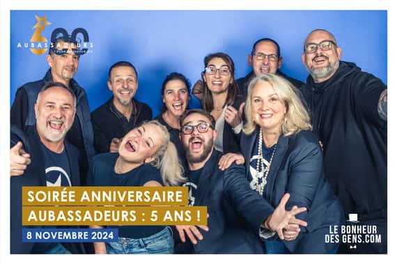 Toutes les photos du photocall de la soirée 5 ans & 600ème Aubassadeurs