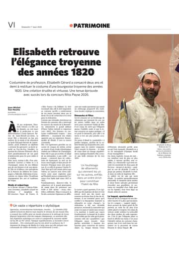 Élisabeth retrouve l’élégance troyenne des années 1820