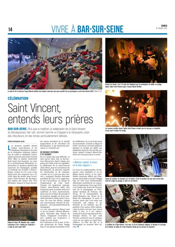 Saint Vincent, entends leurs prières