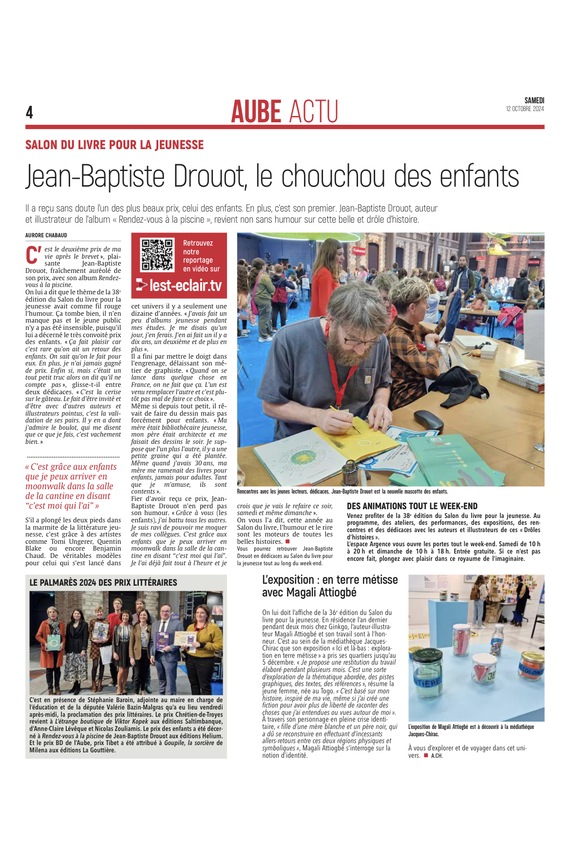 Jean-Baptiste Drouot, le chouchou des enfants