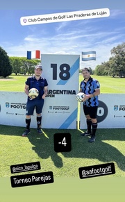 Nicolas Pussini N°1 Mondial de footgolf