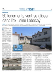 50 logements vont se glisser dans l’ex-usine Lebocey.