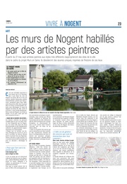 Les murs de Nogent-sur-Seine habillés de couleurs par des artistes peintres