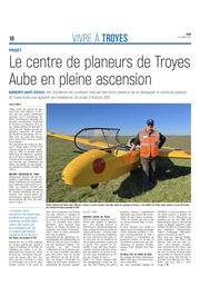 Le centre de planeurs de Troyes Aube en pleine ascension