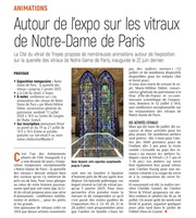 Autour de l’exposition sur les vitraux de Notre-Dame de Paris
