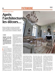 Château de Vaux : Après l'architecture... le décor