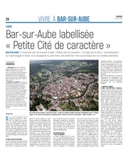 Bar-sur-Aube labellisée Petite Cité de Caractère