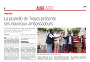 La prunelle de Troyes présente ses nouveaux ambassadeurs