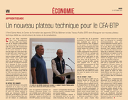 Un nouveau plateau technique pour le CFA-BTP