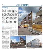 Les images spectaculaires du chantier de Mon Logis