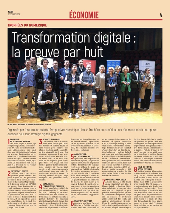 Transformation digitale : la preuve par huit