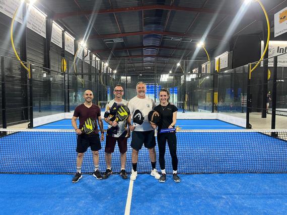 Le début d'une équipe AUBASSADEURS de padel ?