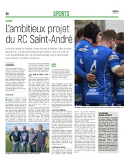 L’ambitieux projet du Rugby Champagne de Saint-André