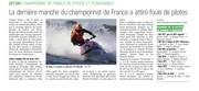 La dernière manche du championnat de France de jet ski