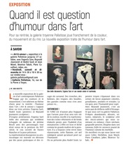 Galerie Palatisse : Quand il est question d’humour dans l’art