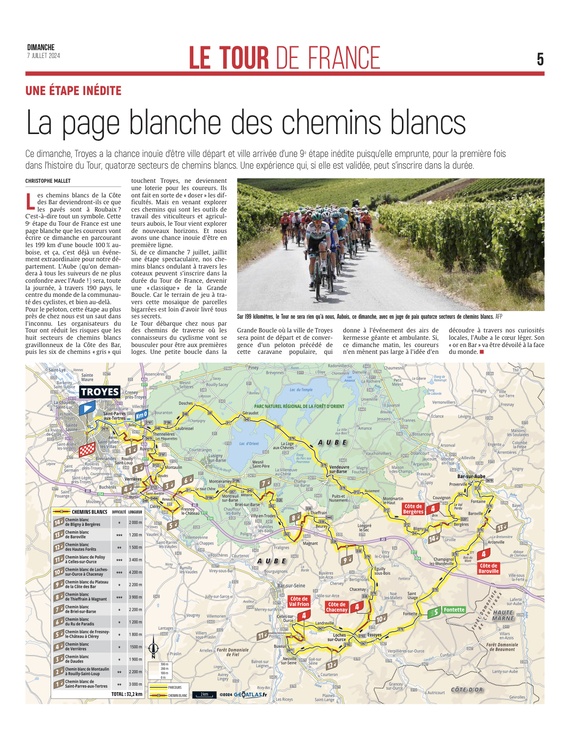 La page blanche des chemins blancs