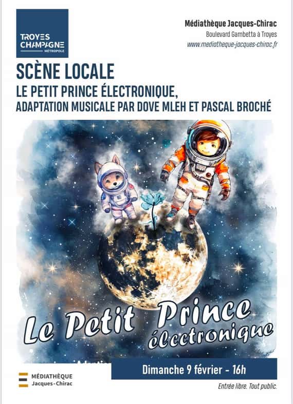 Le Petit Prince électronique par Dove MLEH, pépite Aubassadeurs.