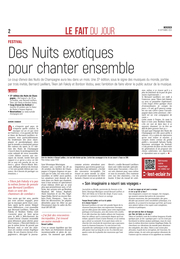 Des Nuits de Champagne exotiques pour chanter ensemble