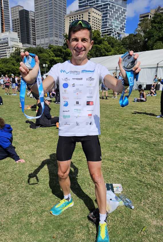 Notre Aubassadeurs Benoît Nayrac performe au Marathon de Sydney