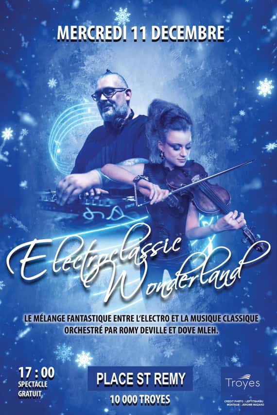 DOVE Mleh : « Electroclassic Wonderland », le 11 Décembre à 17:00.