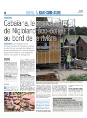 Cabaïana, le nouvel hôtel de Nigloland éco-conçu au bord de la rivière