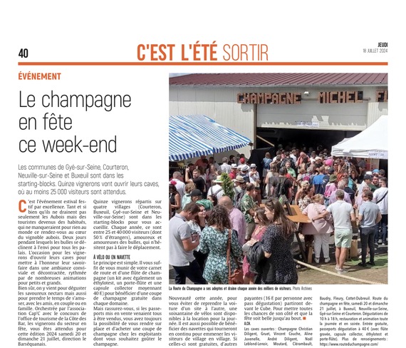 Route du champagne en fête : c’est ce week-end !