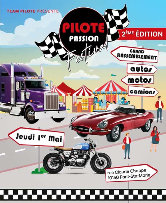 Pilote Festival 2ème édition : l'affiche et le programme