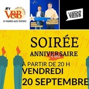 Jean et Sarah fêtent les 4 ans de leur V & B de St Parres !