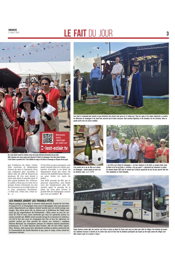 Bulles et convivialité au rendez-vous