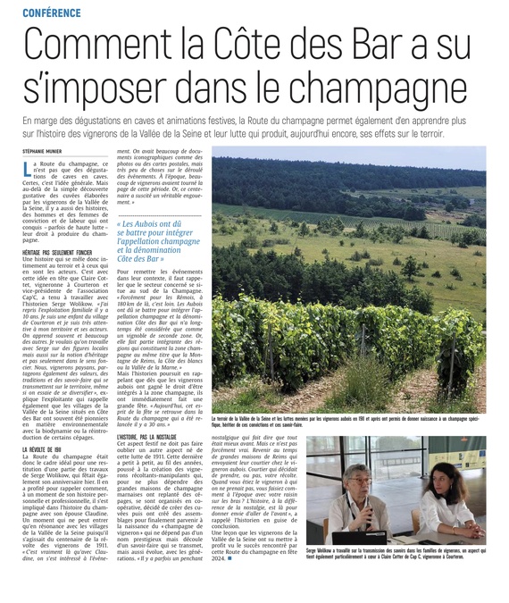 Comment la Côte des Bar a su s'imposer dans le Champagne.