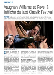 Un Just Classik Festival toujours plus envoûtant avec Vaughan Williams et Ravel