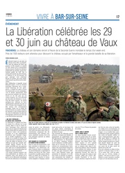 La Libération célébrée les 29 et 30 juin au château de Vaux