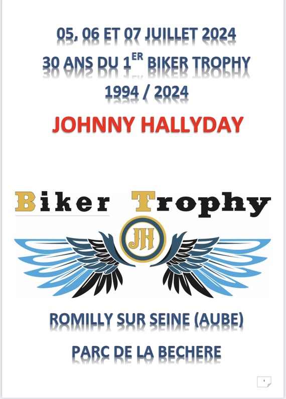 Concert exceptionnel au BYKER TROPHY à Romilly-sur-Seine