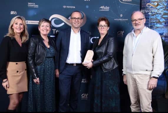 Trophée Spécial 20 Ans pour TCP dirigé par Mathieu Tschupp.