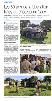 Les 80 ans de la Libération fêtés au château de Vaux