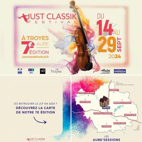 JUST CLASSIK FESTIVAL 7ème édition du 14 au 29 septembre .