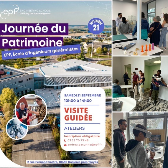 Journées du patrimoine : visite de l'EPF.