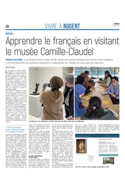 Apprendre le français en visitant le musée Camille-Claudel