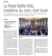 La Royal Battle Kids, troisième du nom, c’est lundi