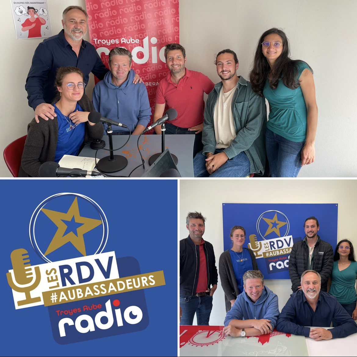 Le RDV DES AUBASSADEURS sur Troyes Aube Radio.