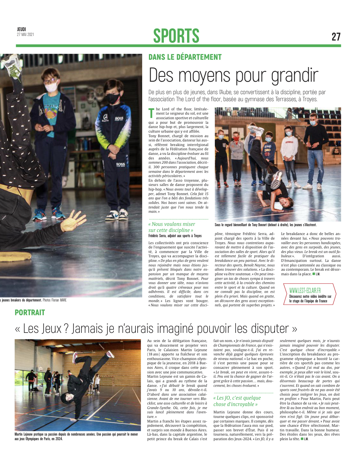 Le breakdance, une discipline en pleine essor