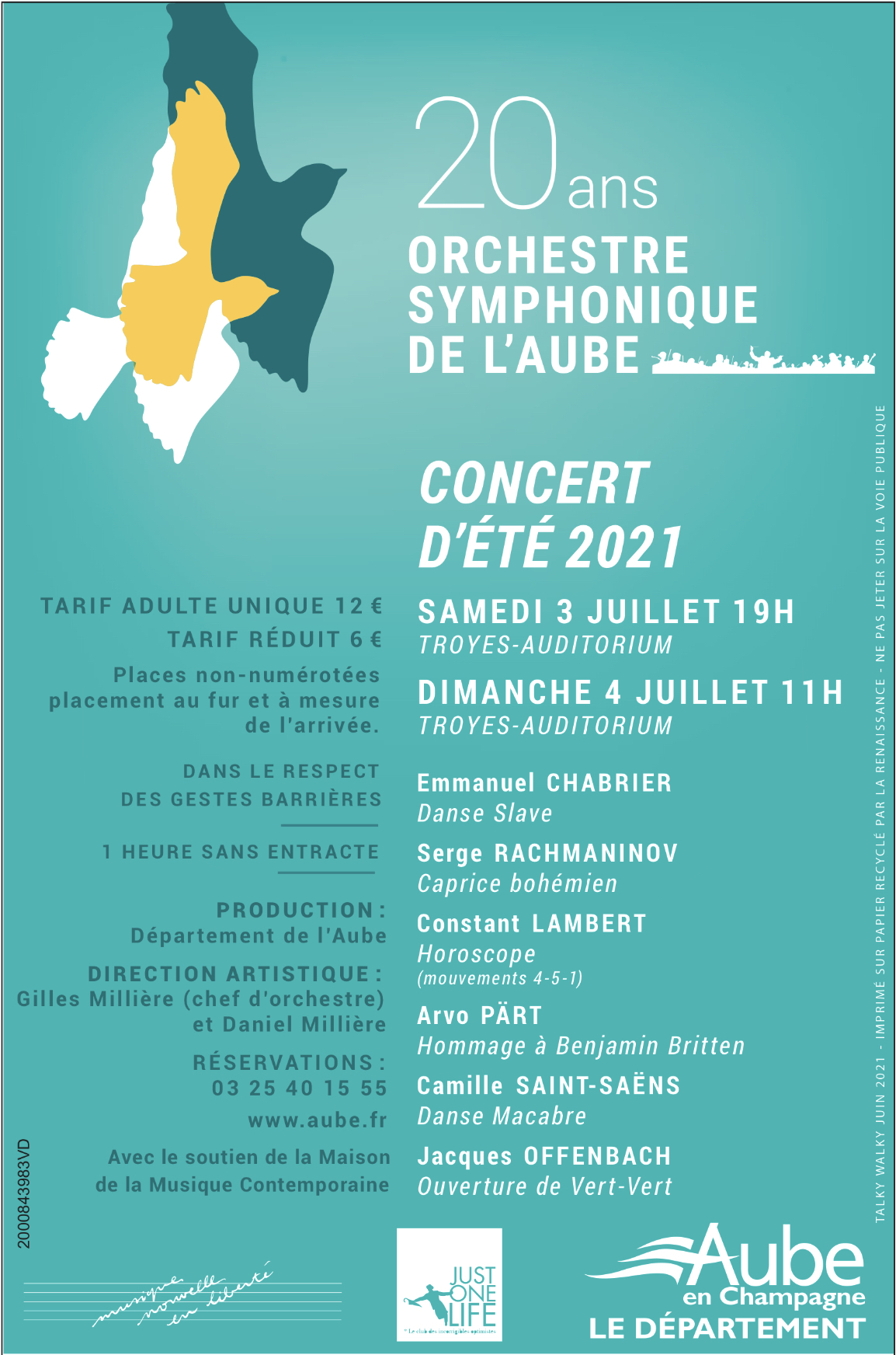 Viens découvrir l'Orchestre Symphonique de l'Aube