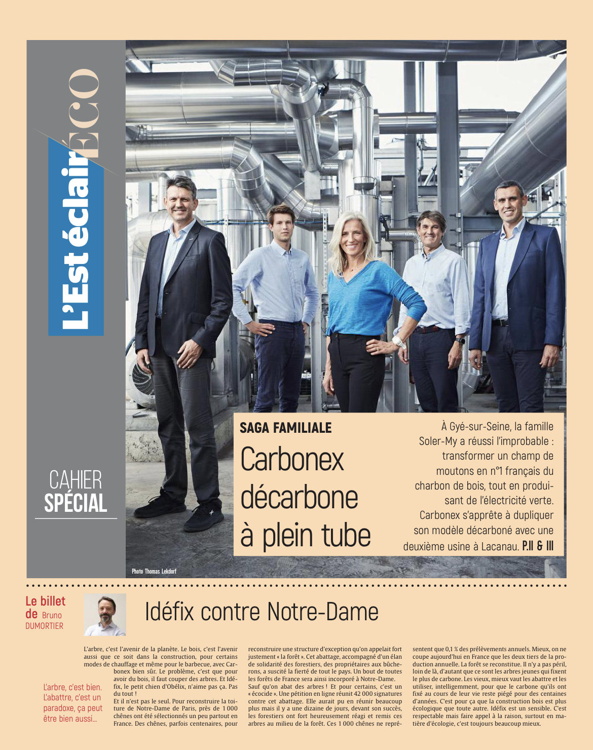 CARBONEX décarbone à plein tube