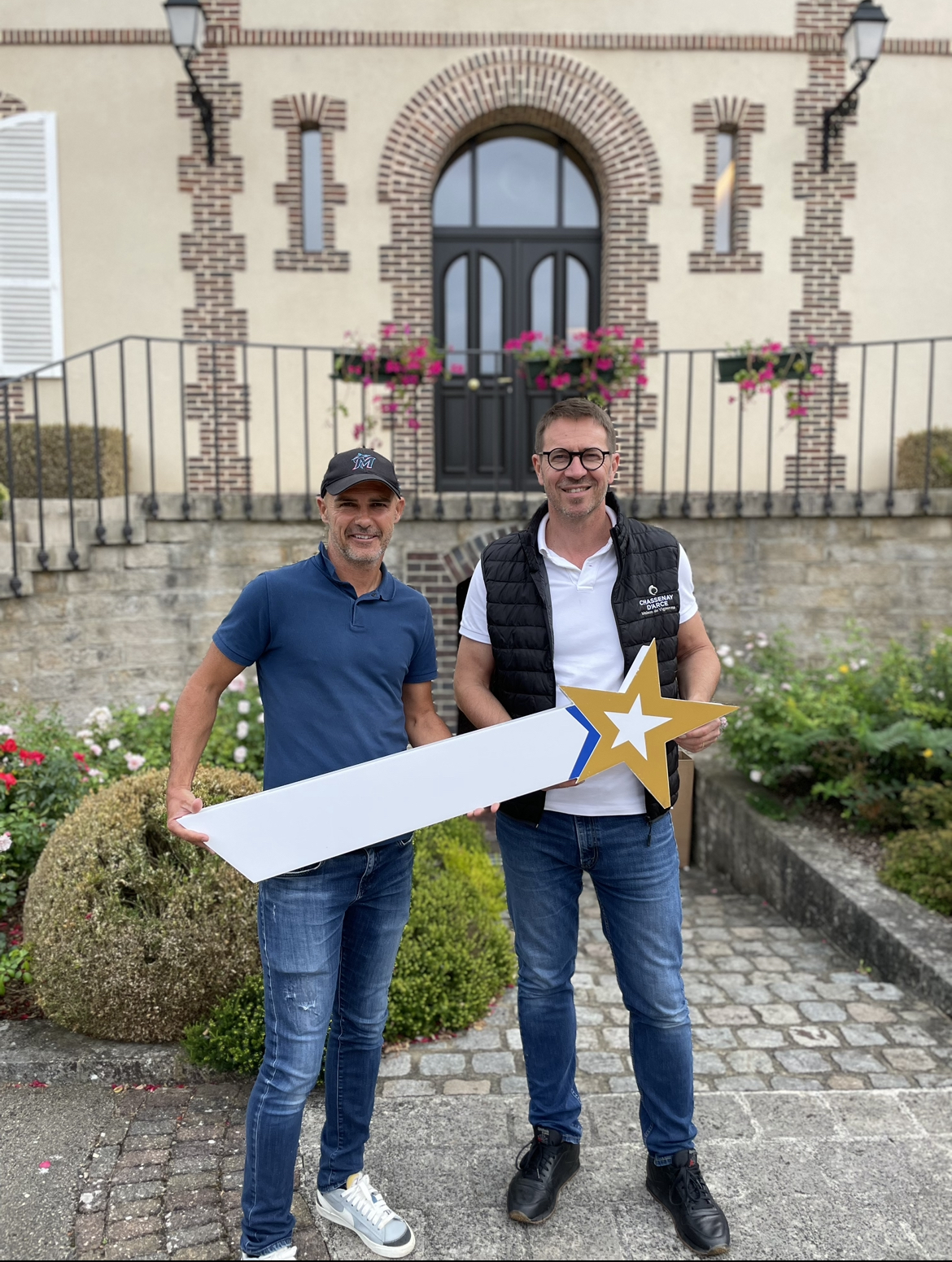 Visite chez Chassenay d'Arce pendant les vendanges.