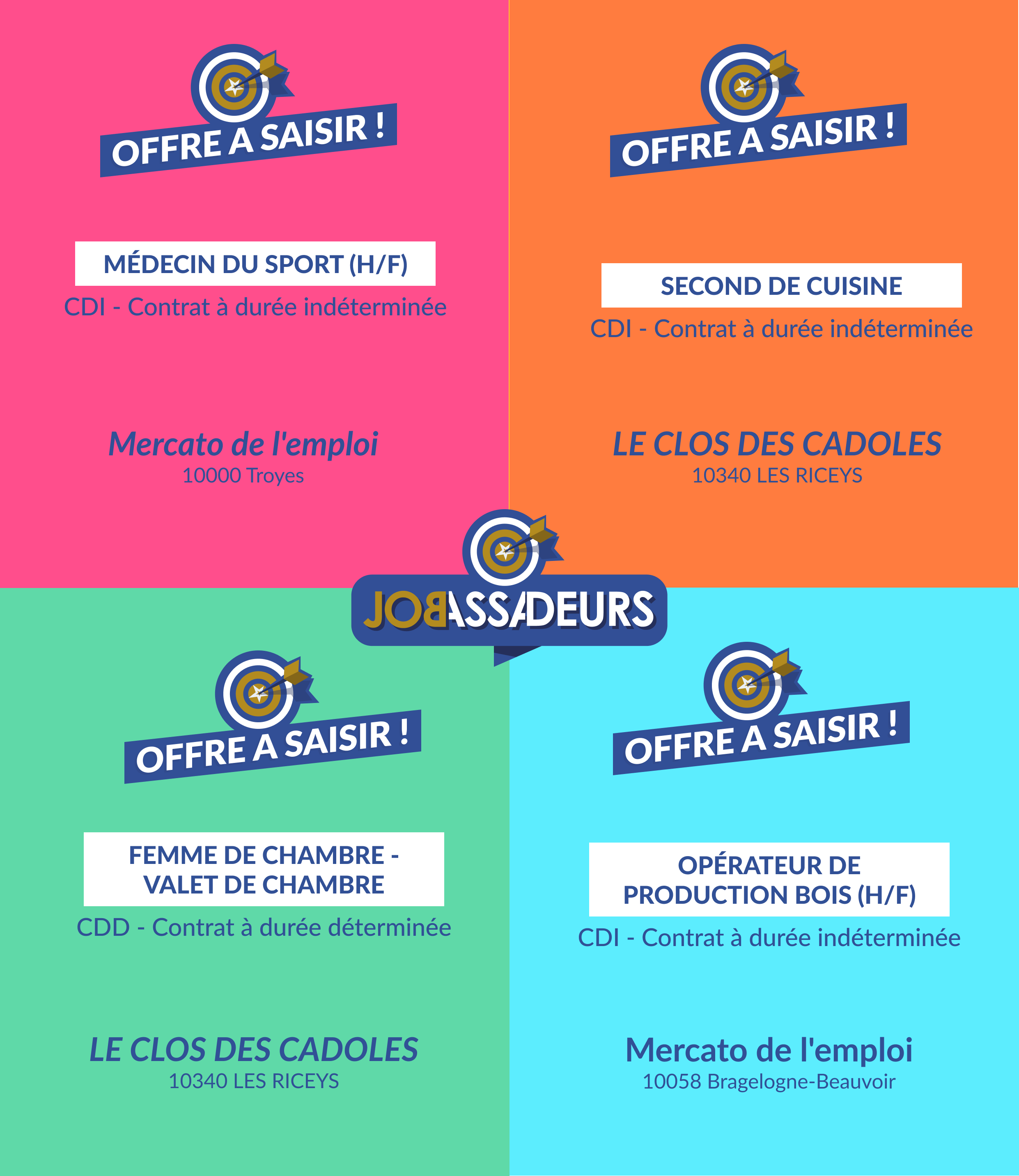 JOBASSADEURS toujours GRATUITEMENT au service de tous !